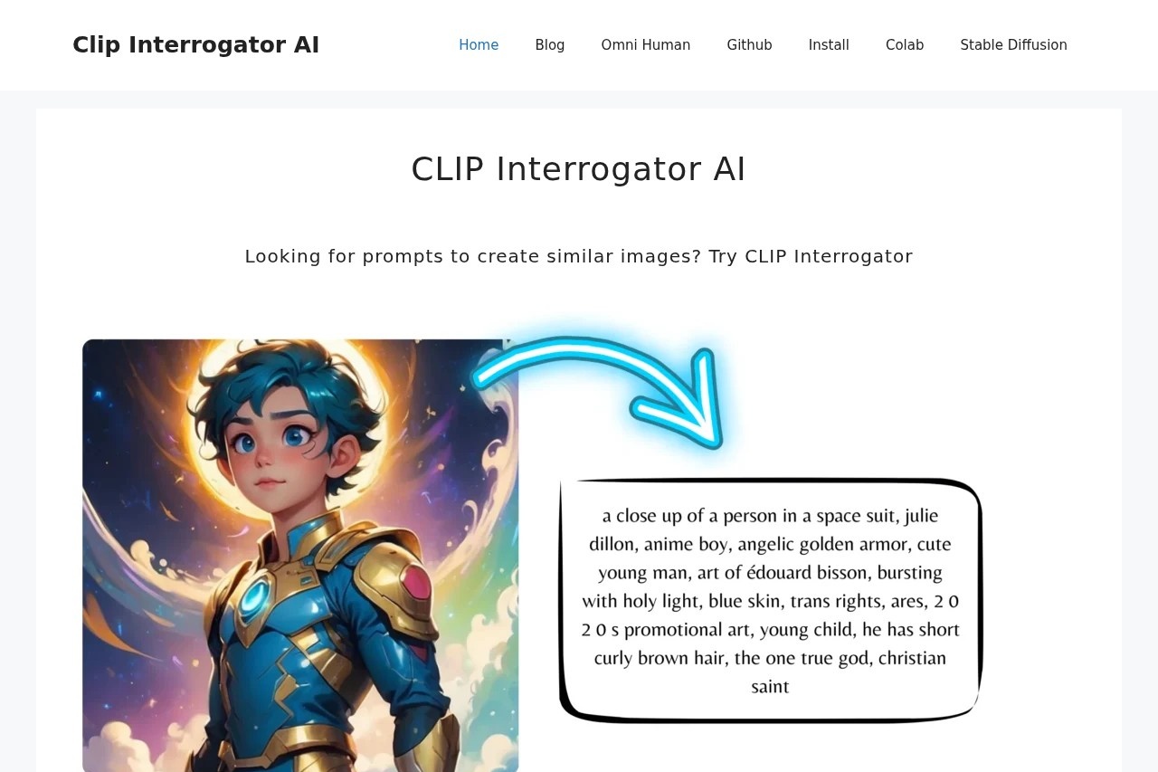 Clip Interrogator