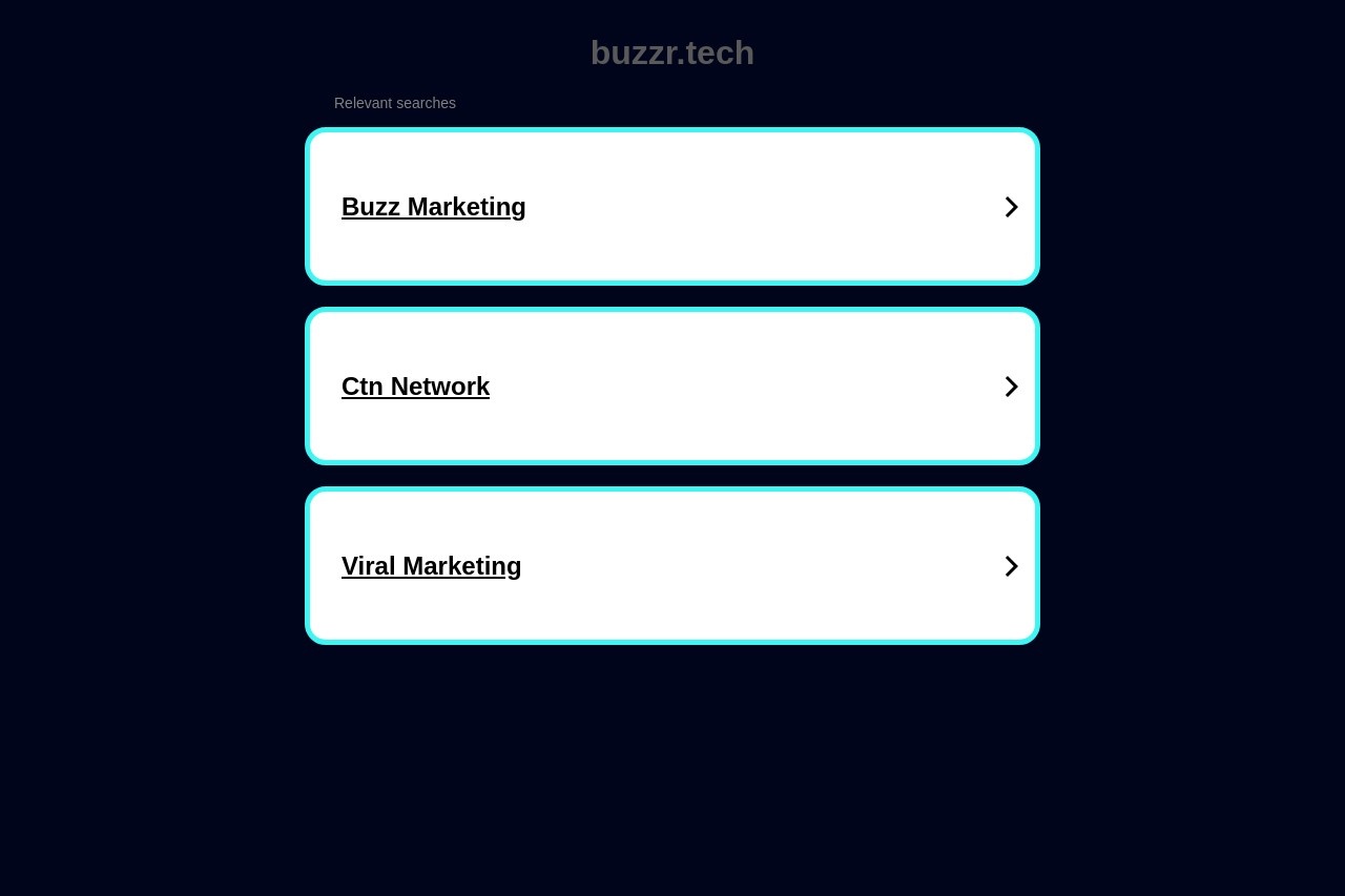 buzzr.tech