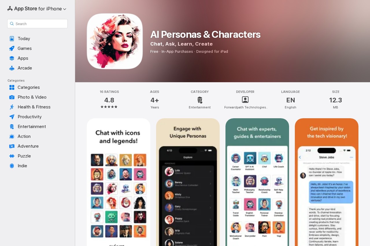 AI Personas & Characters