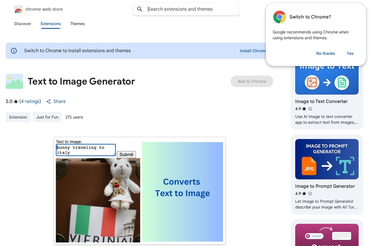 Text to Image Generator