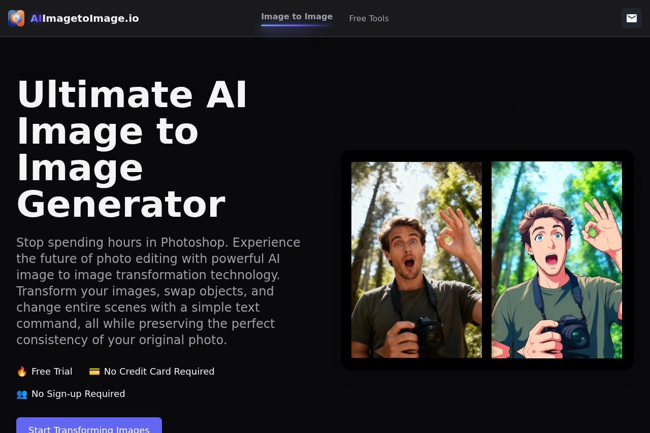 AI Image to Image Generator