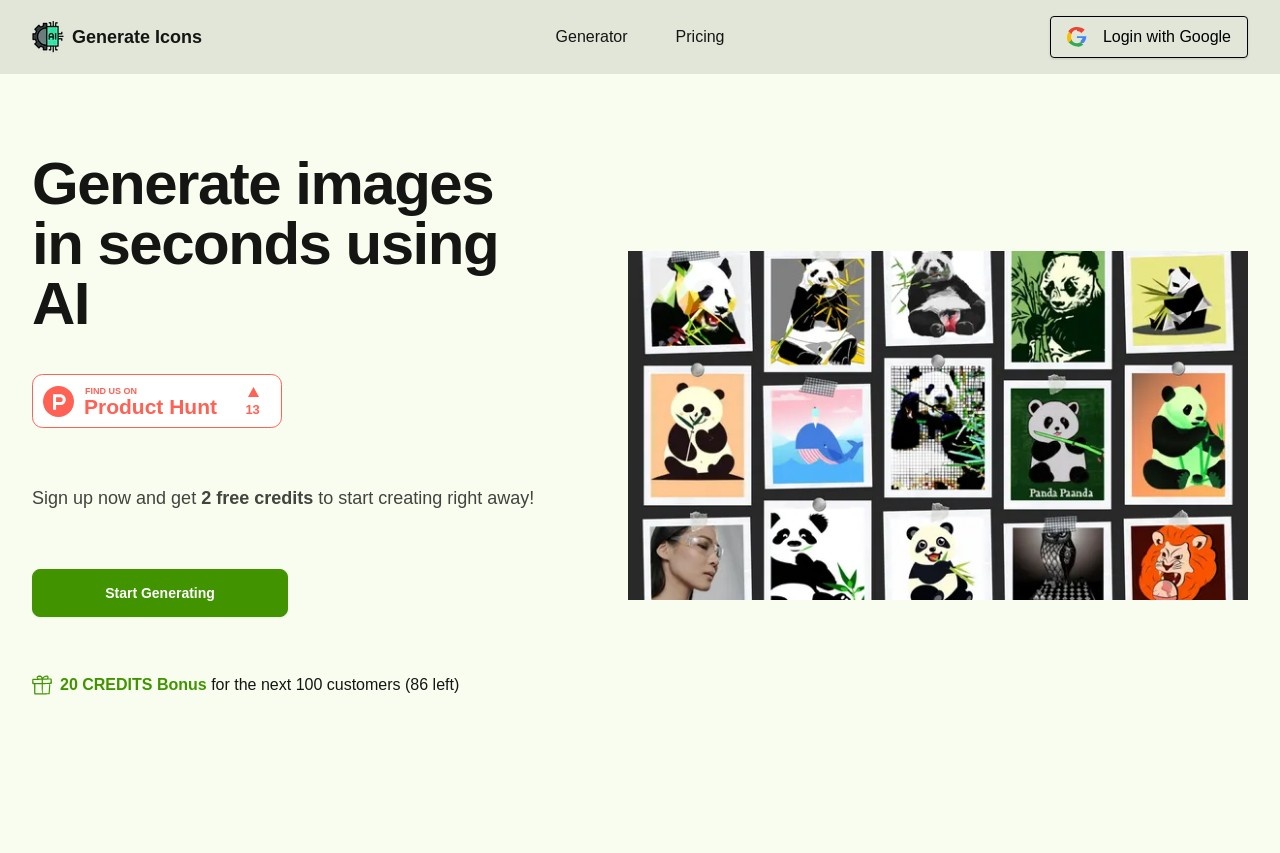 Generate Icons