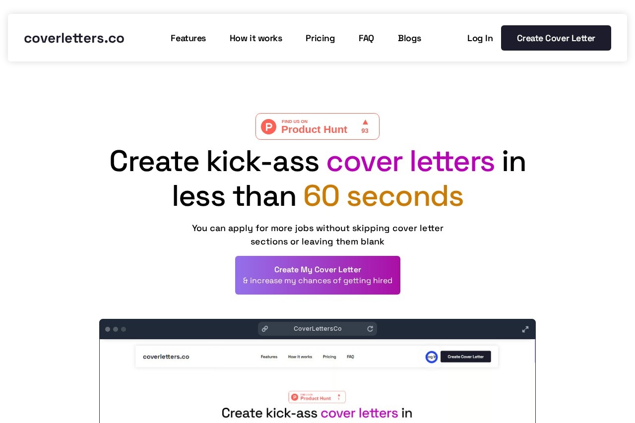 Coverletters