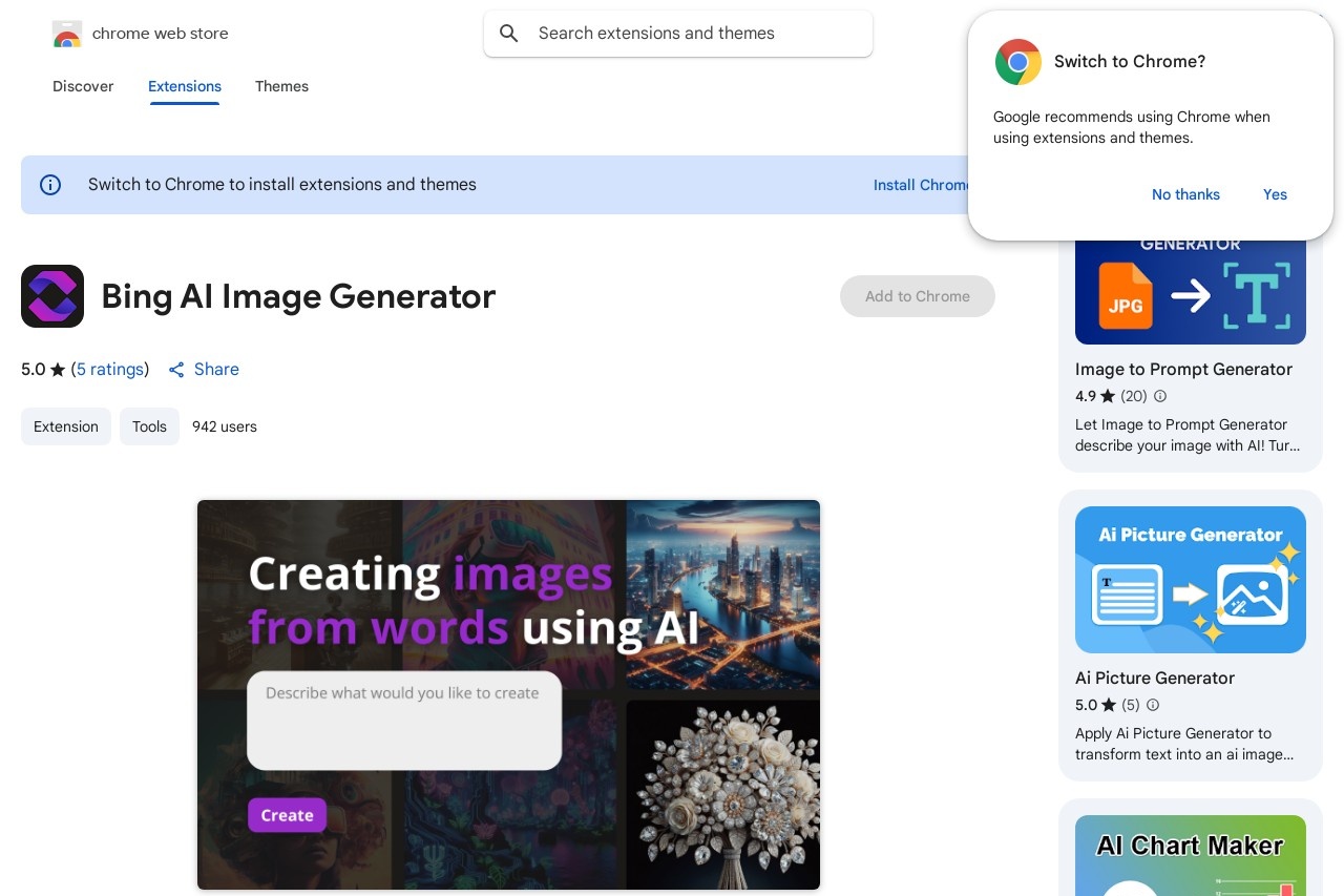 Bing AI Image Generator