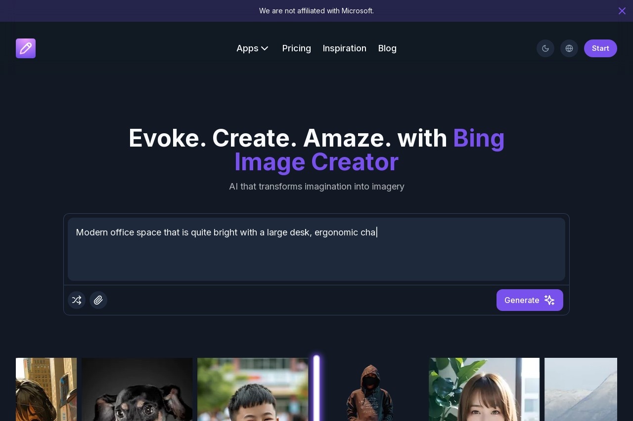 Bing Image Creator