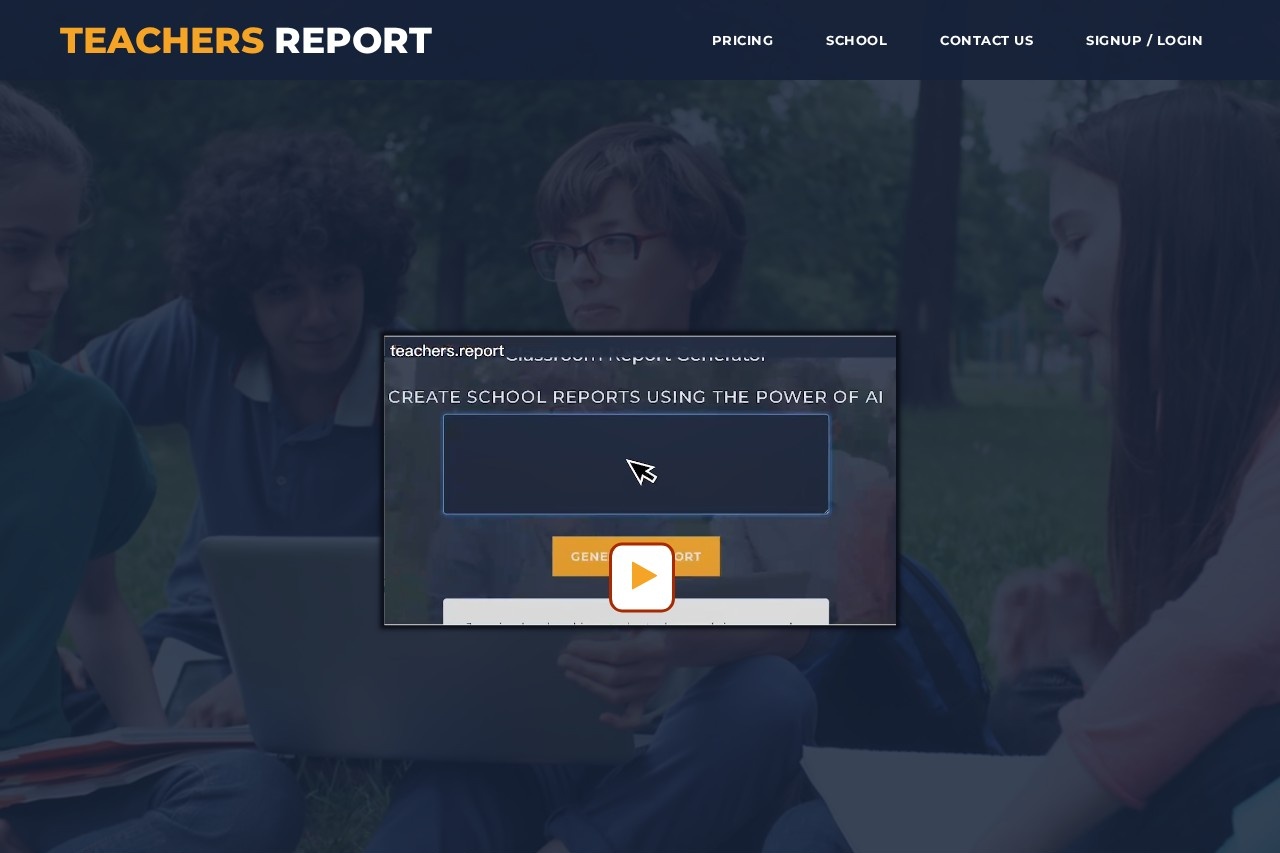 Teachers Report Writer