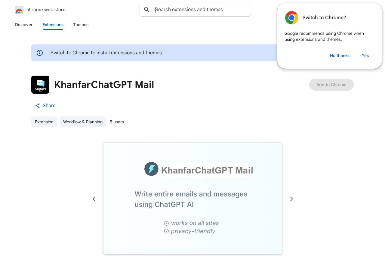 KhanfarChatGPT Mail