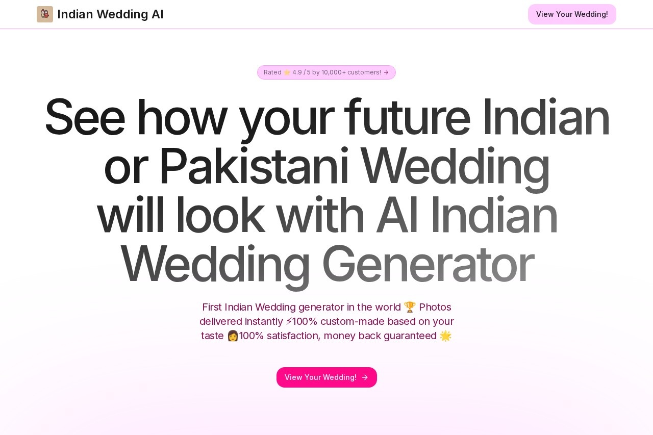 Indian Wedding AI