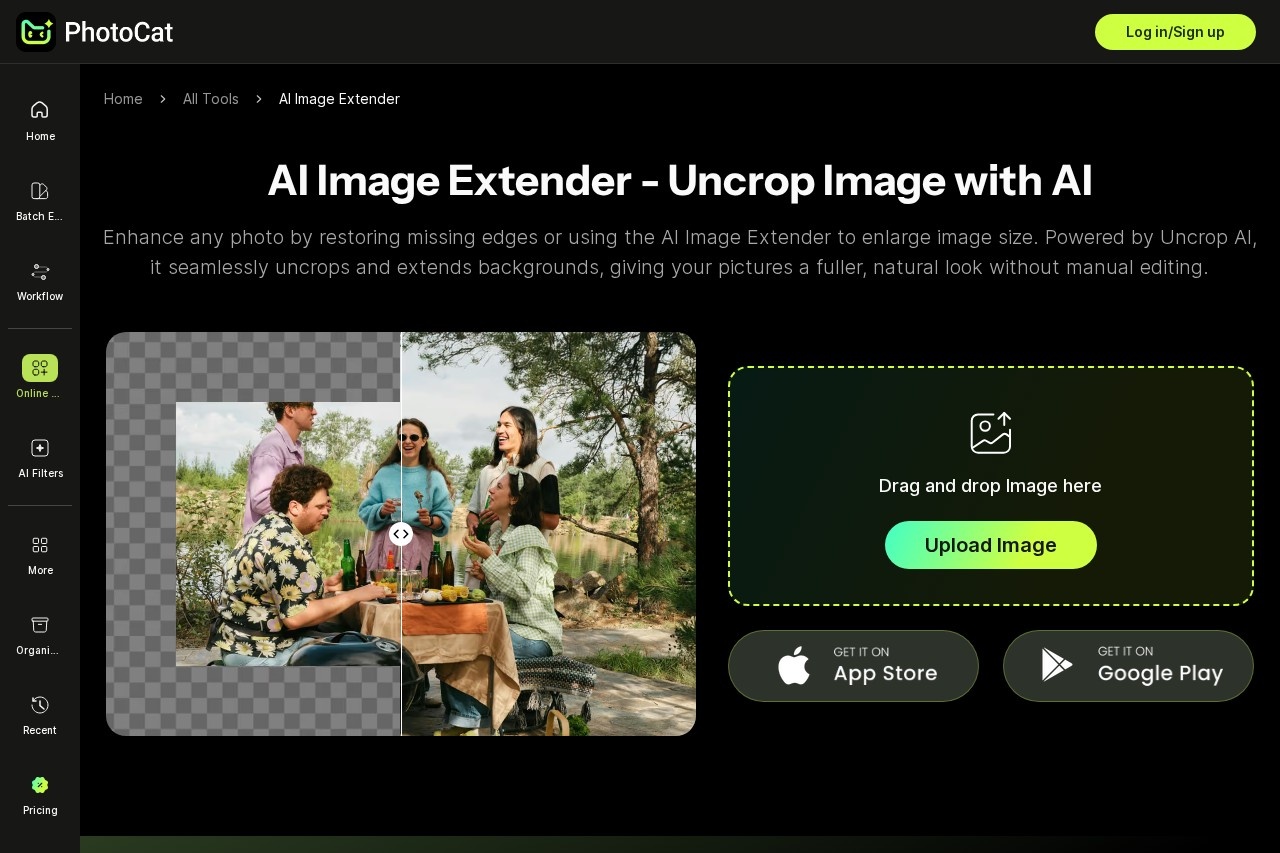 AI Image Extender