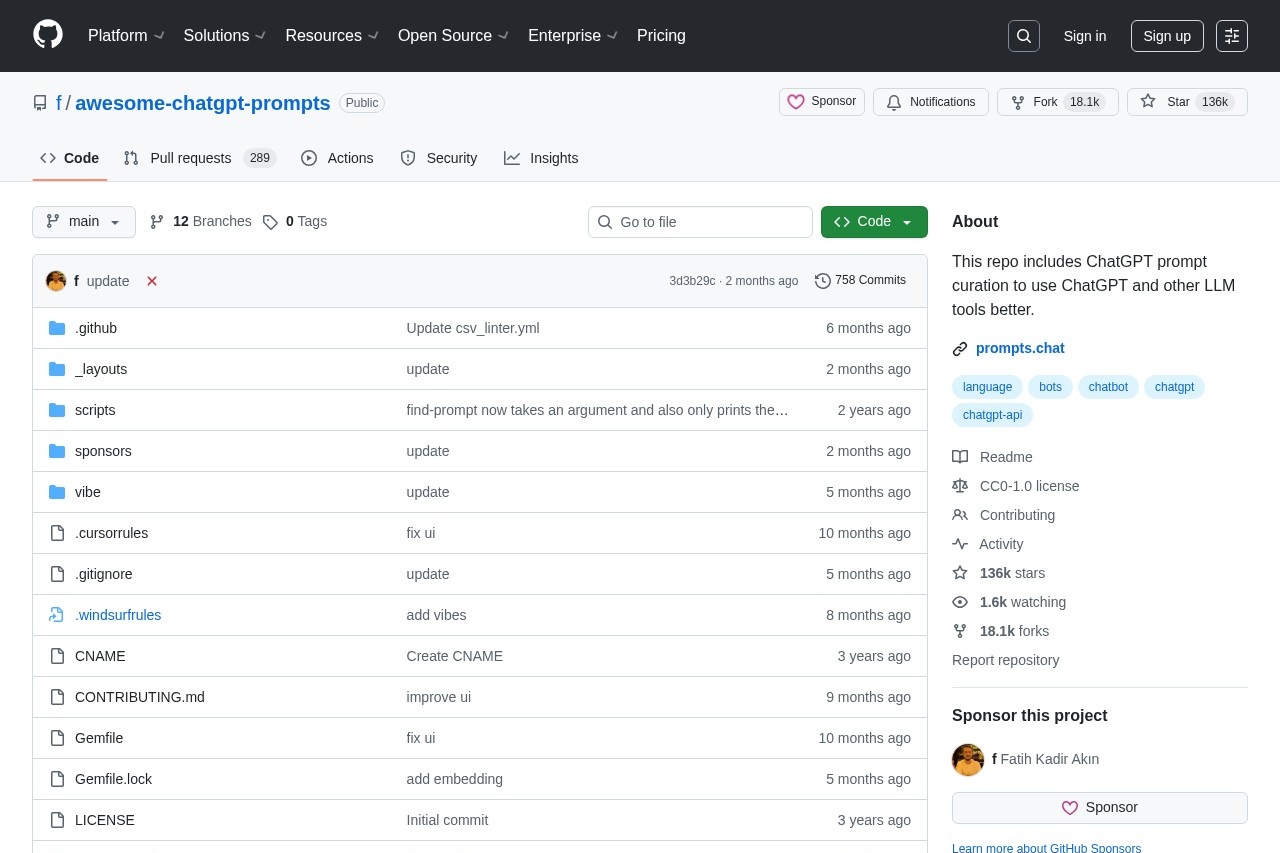 awesome-chatgpt-prompts