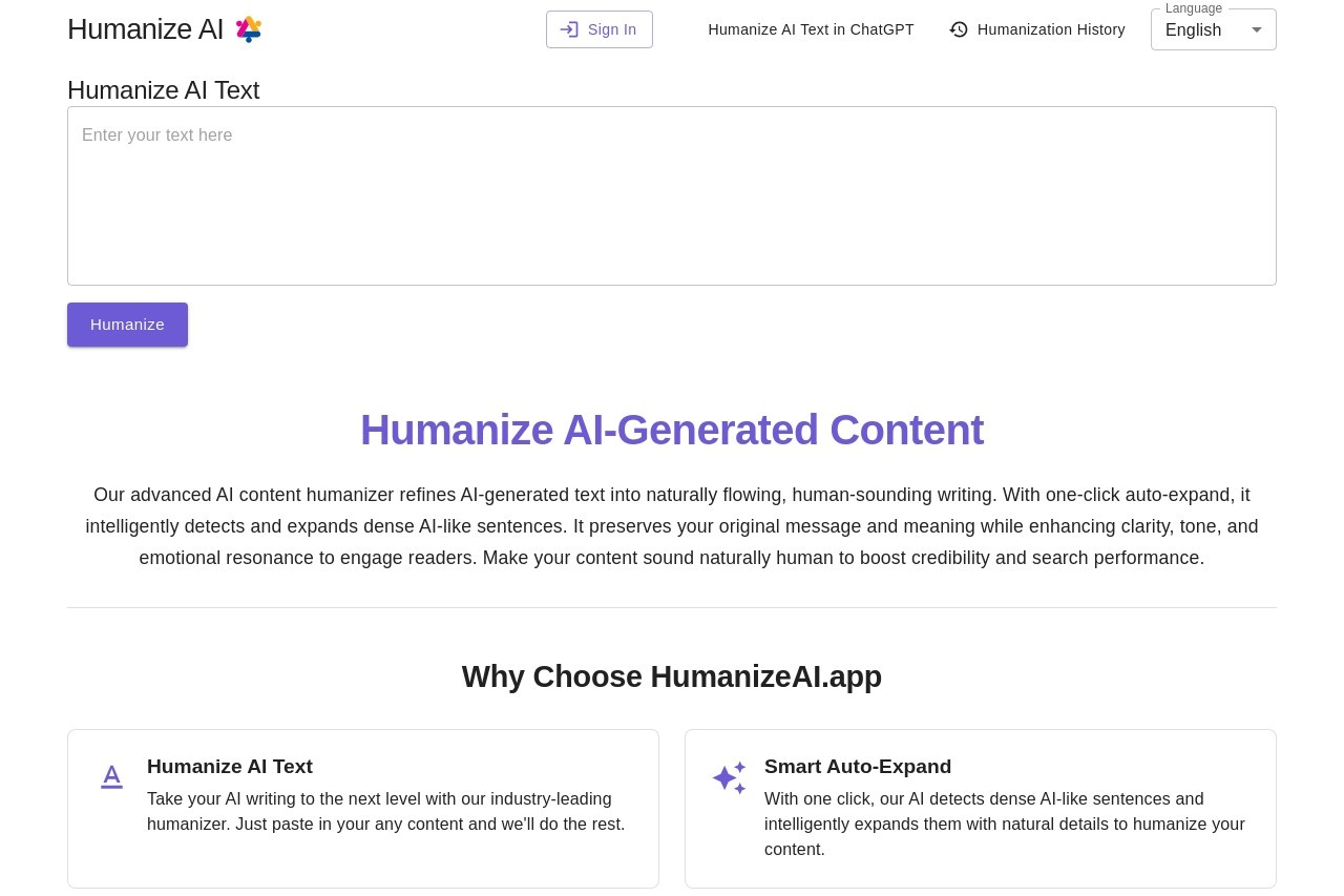 Humanize AI Text