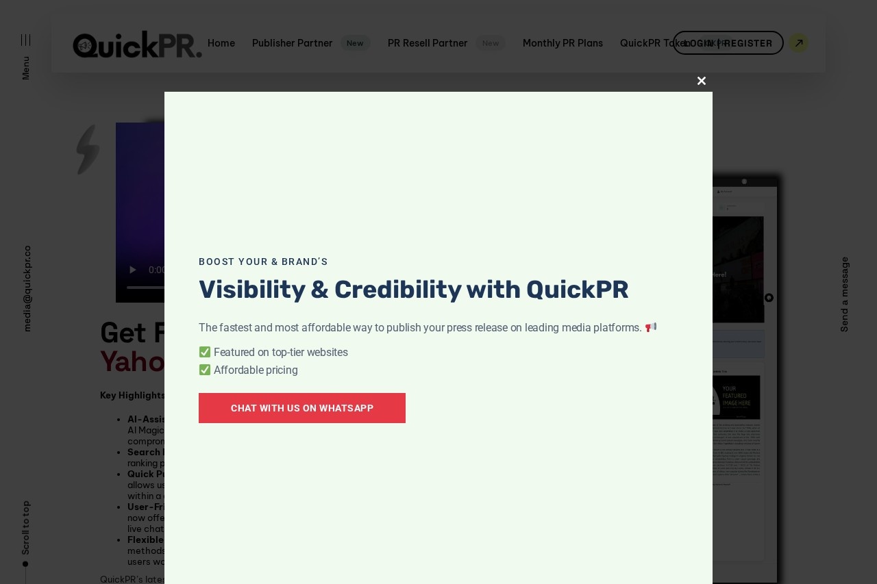QuickPR