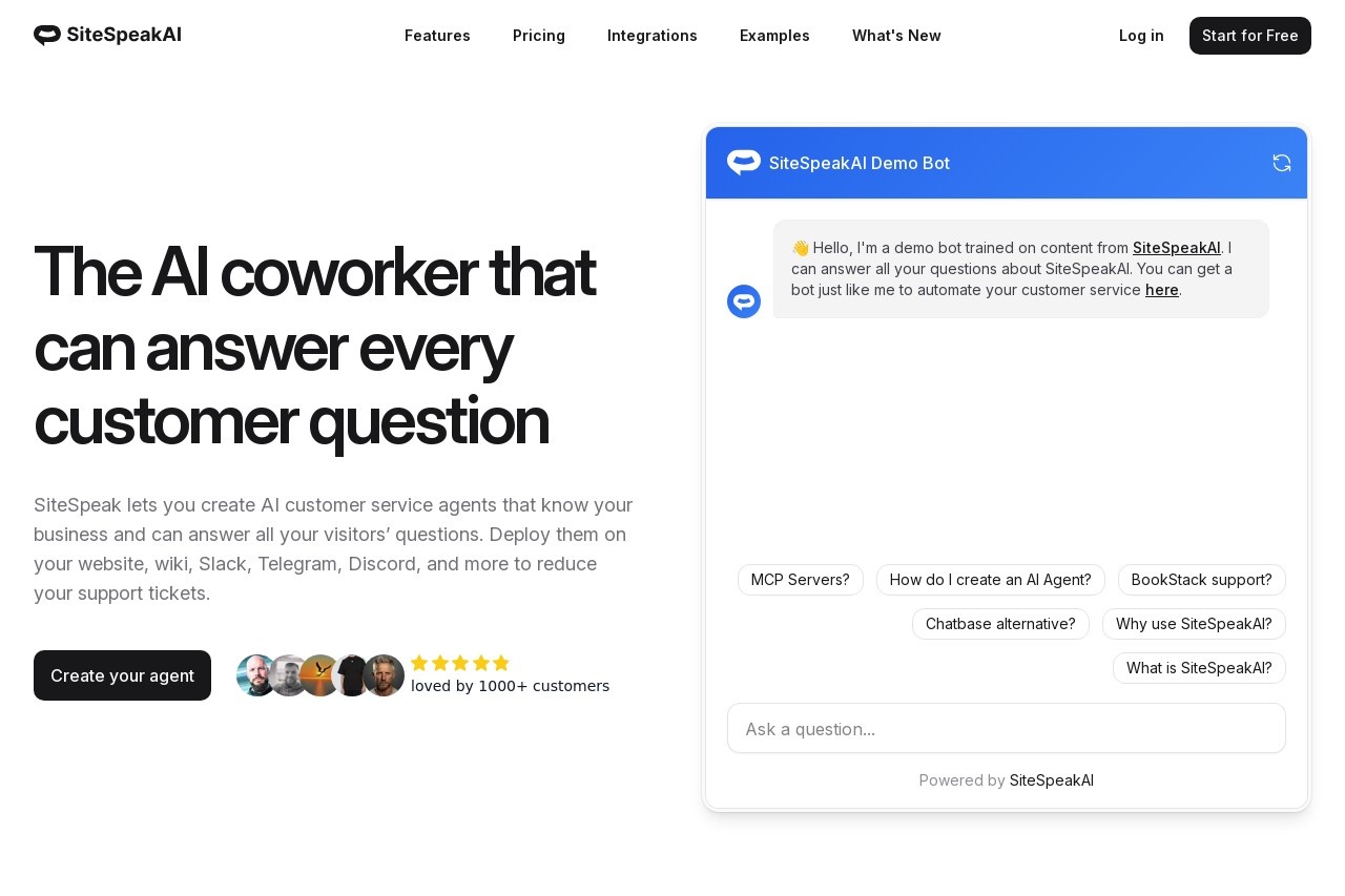 SiteSpeakAI