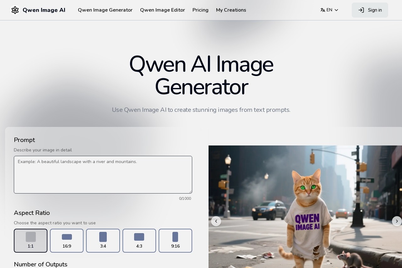 Qwen Image AI