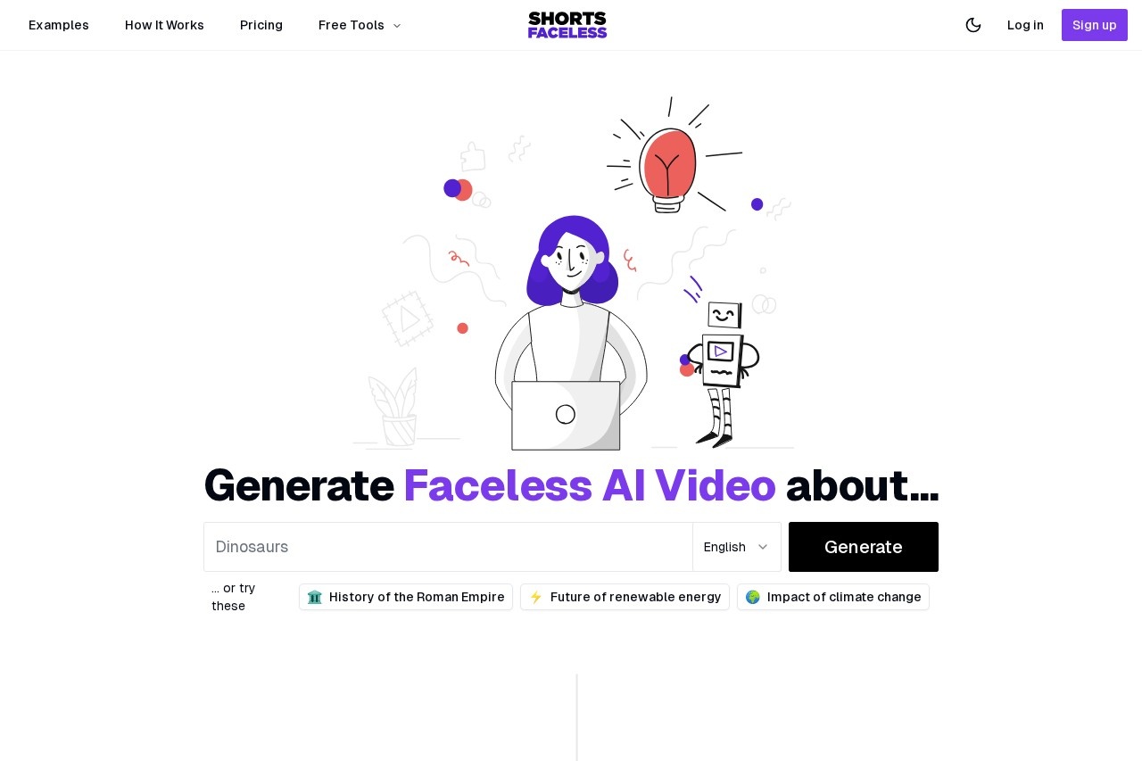 Faceless Video Shorts