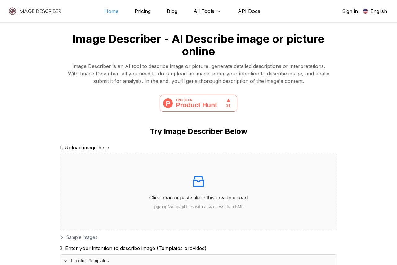 Image Describer
