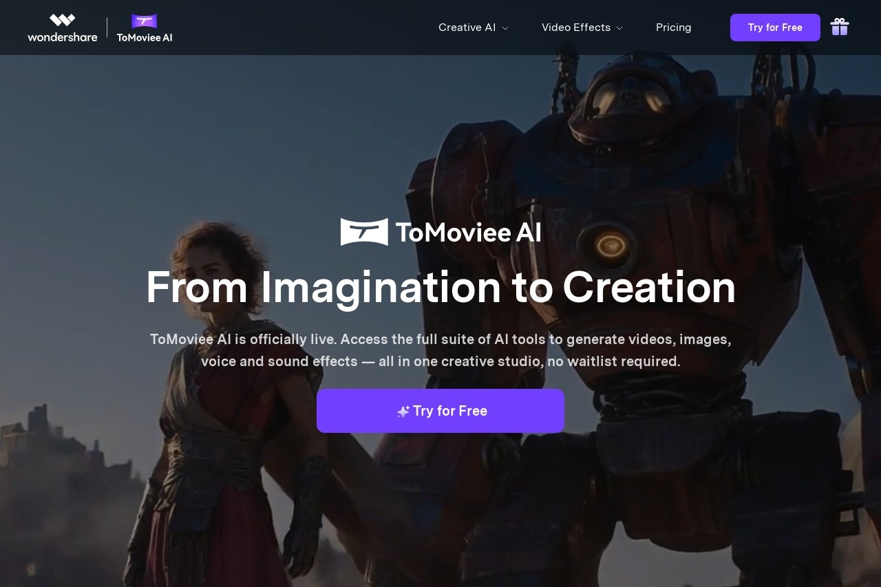 ToMoviee AI